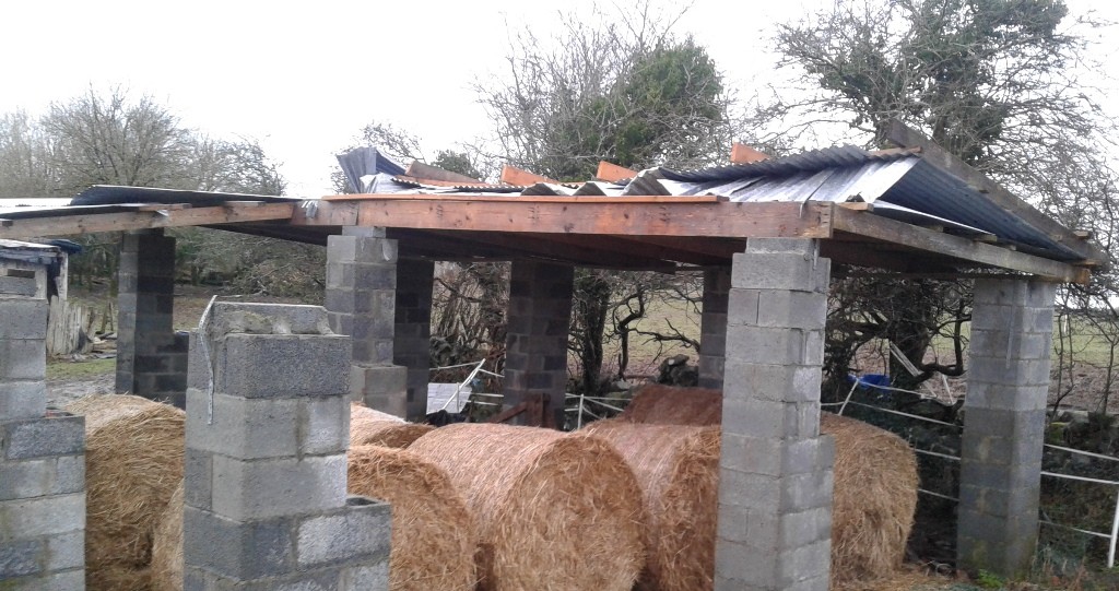 barn roof folded over 3-2-16