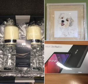 some of this years draw prizes