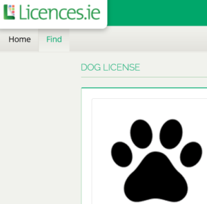 dog licence online